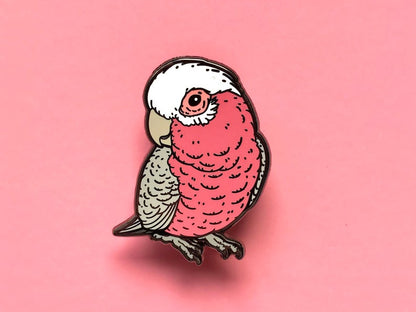 Bandit The Galah Enamel Pin