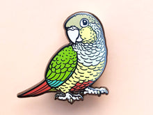 Load image into Gallery viewer, Green-Cheeked Conure Hard Enamel Pin