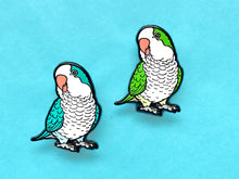 Load image into Gallery viewer, Green Quaker Hard Enamel Pin